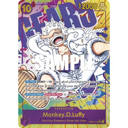 Monkey.D.Luffy (Alternate Art) – OP5 Awakening of the New Era | Carta ONE PIECE en México