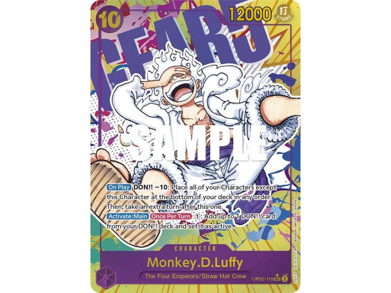Monkey.D.Luffy (Alternate Art) – OP5 Awakening of the New Era | Carta ONE PIECE en México