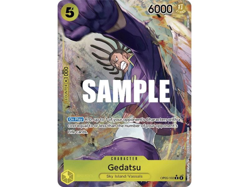 Gedatsu (Alternate Art) – OP5 Awakening of the New Era | Carta ONE PIECE en México