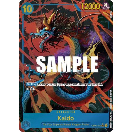Kaido (Alternate Art) – OP5 Awakening of the New Era | Carta ONE PIECE en México