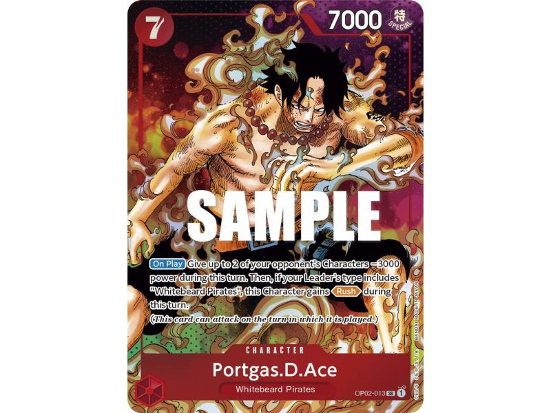Portgas.D.Ace (Alternate Art) – OP2 Paramount War | Carta ONE PIECE en México