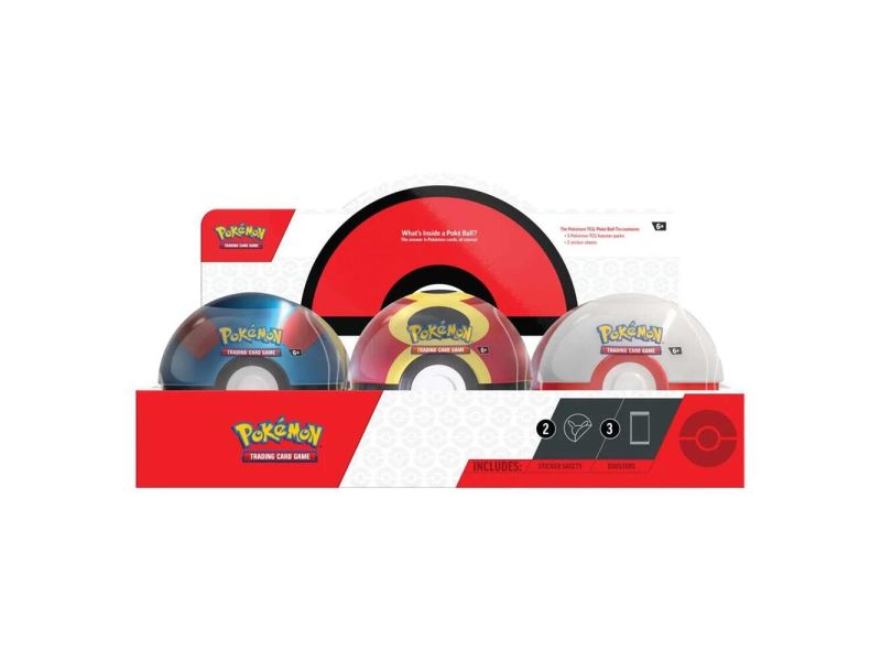 Poke Ball Tin Display 2025 (Q4)