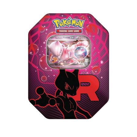 Team Rocket's Tin [Mewtwo ex] (Español)