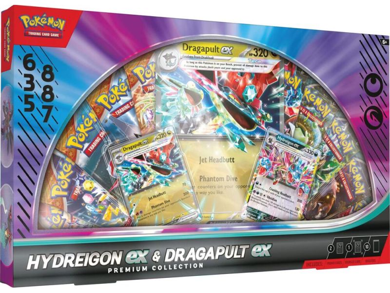 Hydreigon ex & Dragapult ex Premium Collection