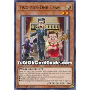 Two-for-One Team (Common) – Soul Fusion | Carta YUGIOH en México