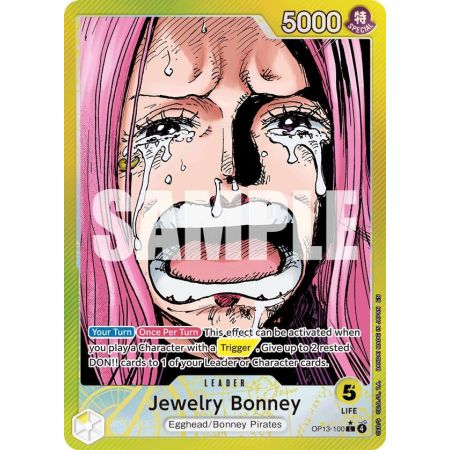 Jewelry Bonney (Alternate Art) – OP13 Carrying on His Will | Carta ONE PIECE en México