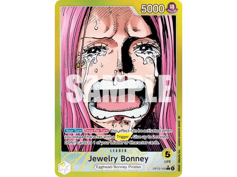 Jewelry Bonney (Alternate Art) – OP13 Carrying on His Will | Carta ONE PIECE en México