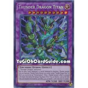 Thunder Dragon Titan (Secret Rare) – Soul Fusion | Carta YUGIOH en México