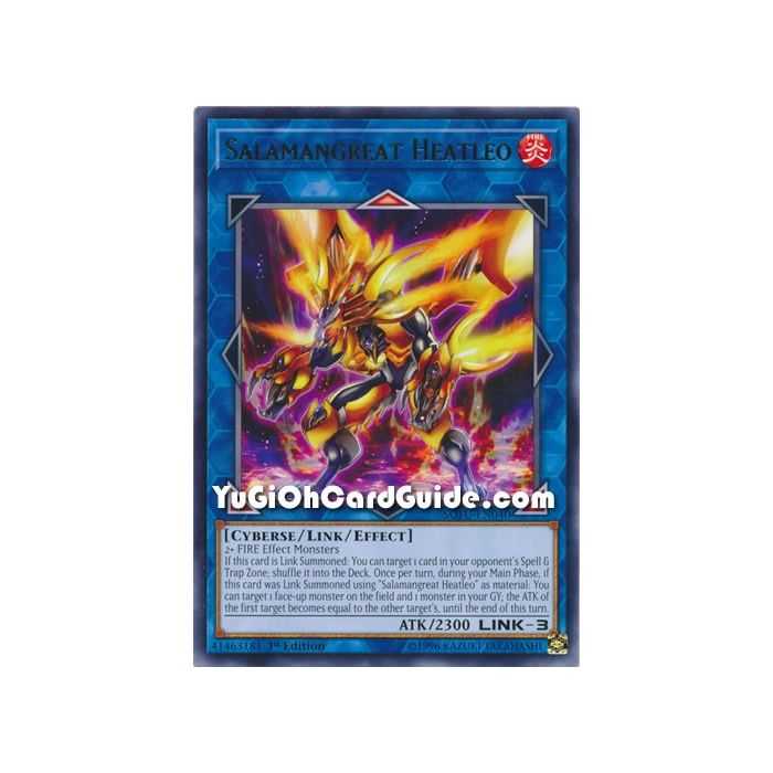 Salamangreat Heatleo (Rare) – Soul Fusion | Carta YUGIOH en México