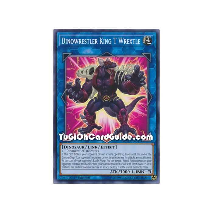 Dinowrestler King T Wrextle (Common) – Soul Fusion | Carta YUGIOH en México
