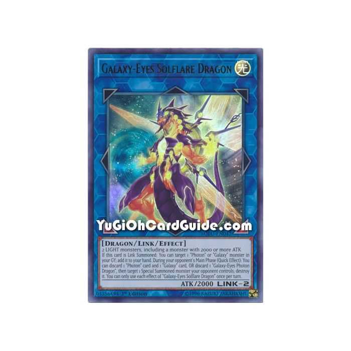 Galaxy-Eyes Solflare Dragon (Ultra Rare) – Soul Fusion | Carta YUGIOH en México