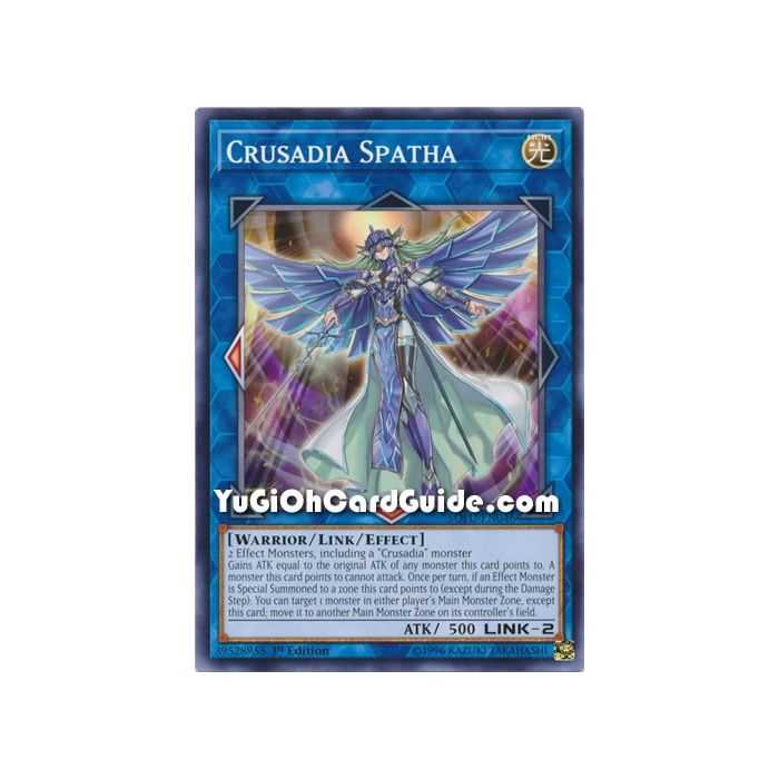 Crusadia Spatha (Common) – Soul Fusion | Carta YUGIOH en México