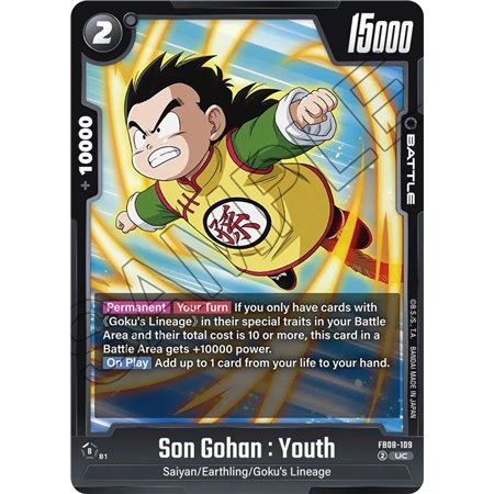 Son Gohan : Youth (Uncommon)