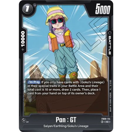 Pan : GT (Common)