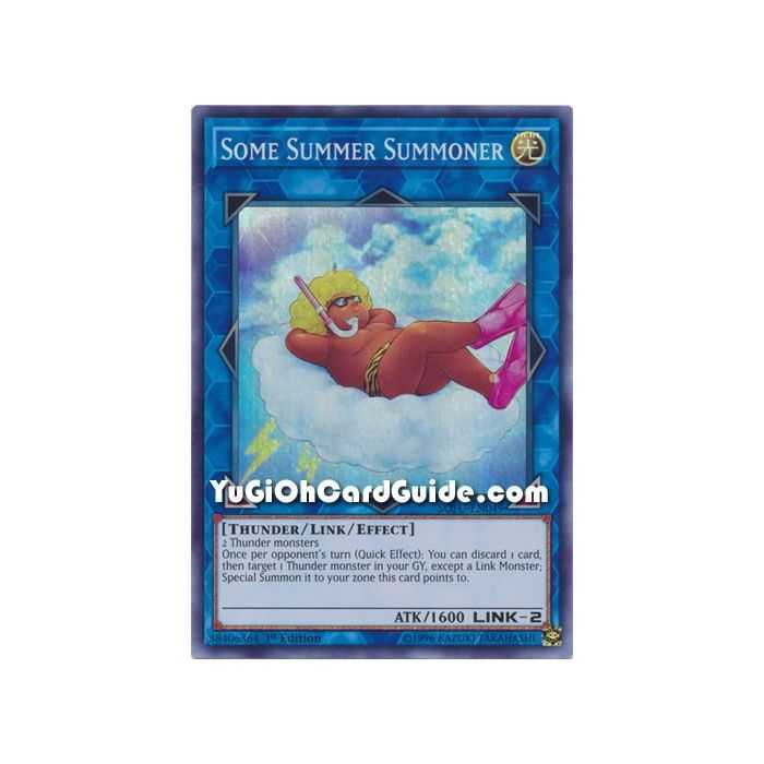 Some Summer Summoner (Super Rare) – Soul Fusion | Carta YUGIOH en México