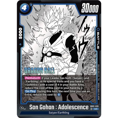 Son Gohan : Adolescence (Uncommon)
