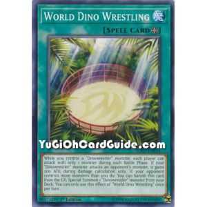World Dino Wrestling (Common) – Soul Fusion | Carta YUGIOH en México