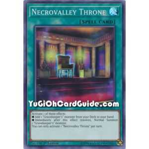 Necrovalley Throne (Super Rare) – Soul Fusion | Carta YUGIOH en México