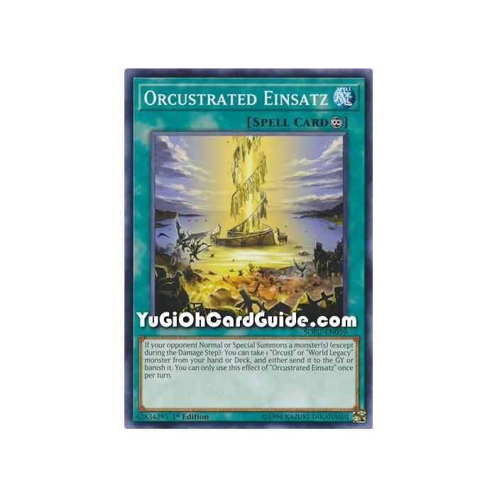Orcustrated Einsatz (Common) – Soul Fusion | Carta YUGIOH en México