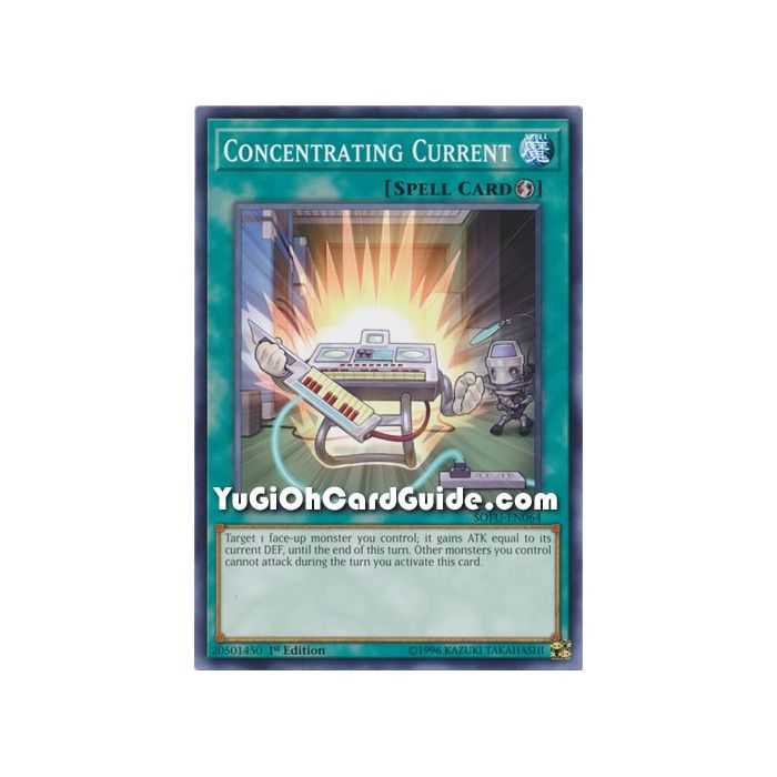 Concentrating Current (Common) – Soul Fusion | Carta YUGIOH en México