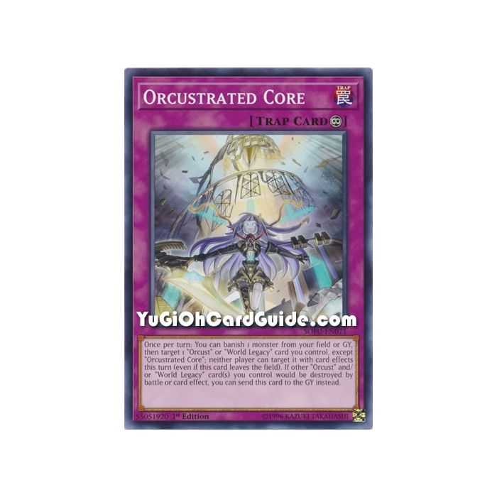 Orcustrated Core (Common) – Soul Fusion | Carta YUGIOH en México