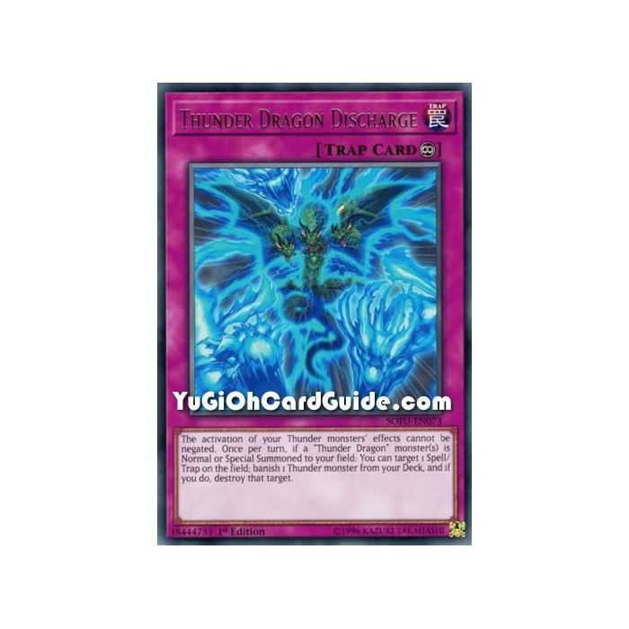 Thunder Dragon Discharge (Rare) – Soul Fusion | Carta YUGIOH en México