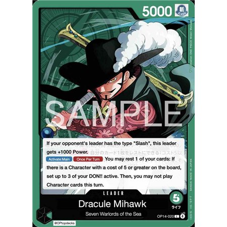 Dracule Mihawk (Leader)