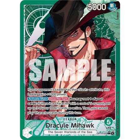 Dracule Mihawk (Alternate Art)