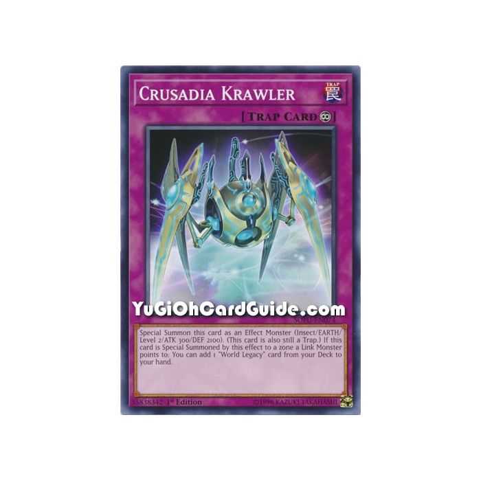 Crusadia Krawler (Common) – Soul Fusion | Carta YUGIOH en México
