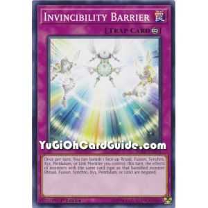 Invincibility Barrier (Common) – Soul Fusion | Carta YUGIOH en México