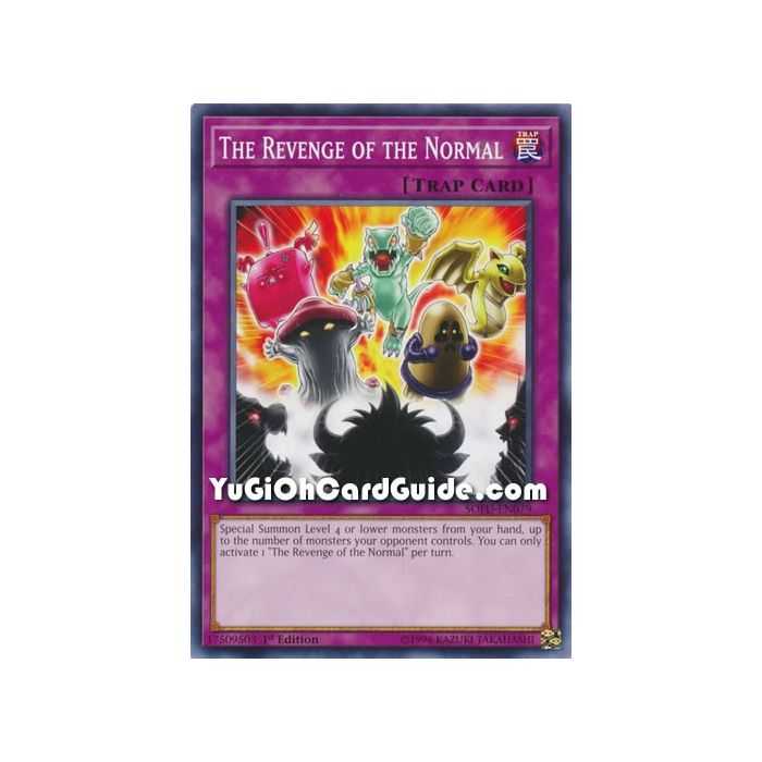 The Revenge of the Normal (Common) – Soul Fusion | Carta YUGIOH en México