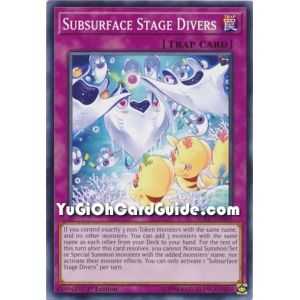 Subsurface Stage Divers (Common) – Soul Fusion | Carta YUGIOH en México