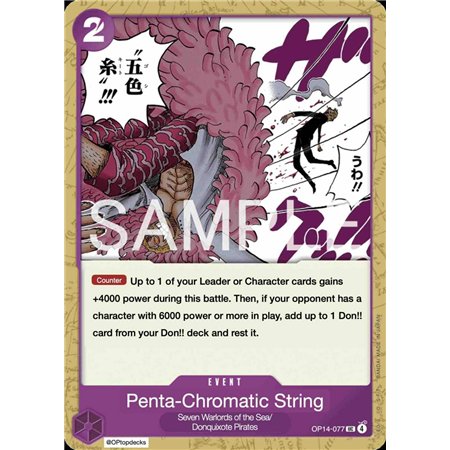 Penta-Chromatic String  (Uncommon)