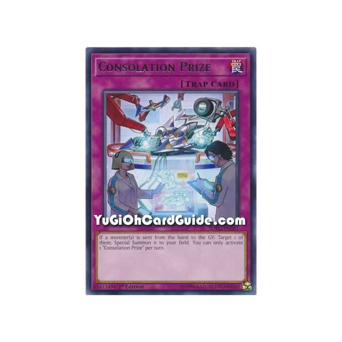 Consolation Prize (Rare) – Soul Fusion | Carta YUGIOH en México