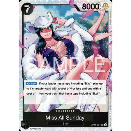 Ms. All Sunday  (Super Rare)