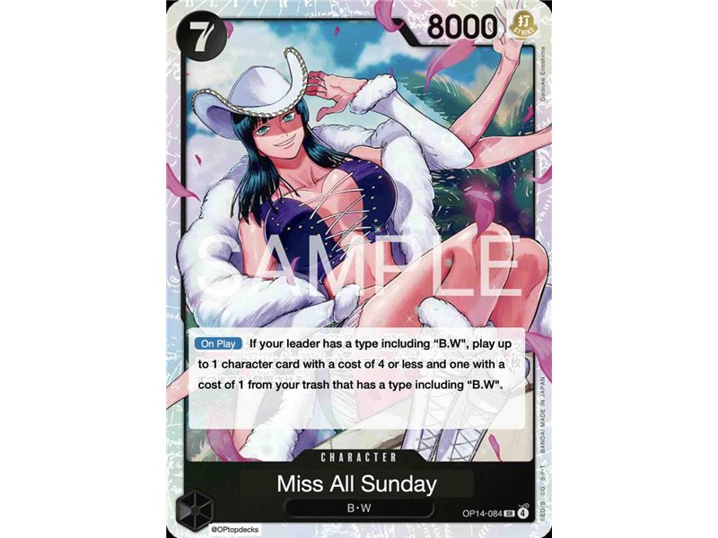 Ms. All Sunday  (Super Rare)