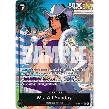 Ms. All Sunday  (Alternate Art)