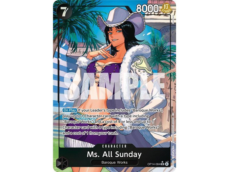 Ms. All Sunday  (Alternate Art)
