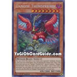 Danger! Thunderbird! (Secret Rare) – Soul Fusion | Carta YUGIOH en México