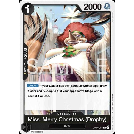 Miss. MerryChristmas (Drophy) (Common)