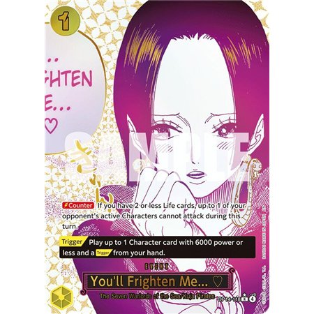 You'll Frighten Me... (Alternate Art)