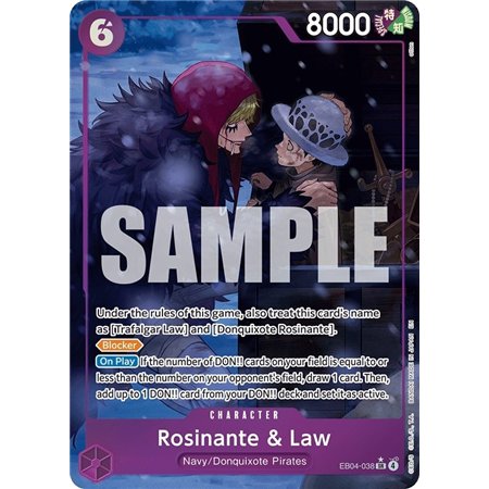 Rosinante & Law (Alternate Art)