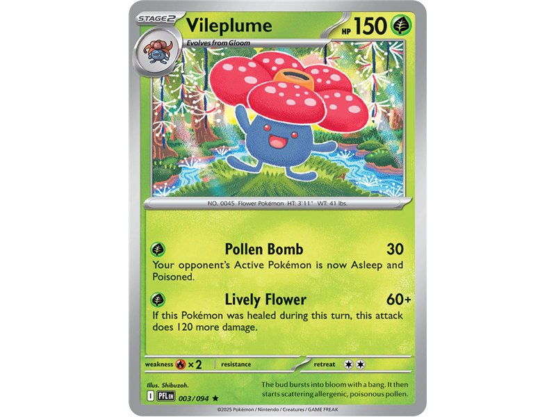 Vileplume  (Uncommon)