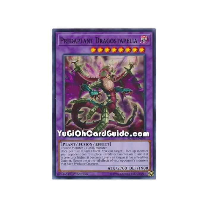 Predaplant Dragostapelia (Common) – Soul Fusion | Carta YUGIOH en México