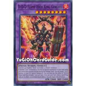 D/D/D Flame High King Genghis (Common) – Soul Fusion | Carta YUGIOH en México