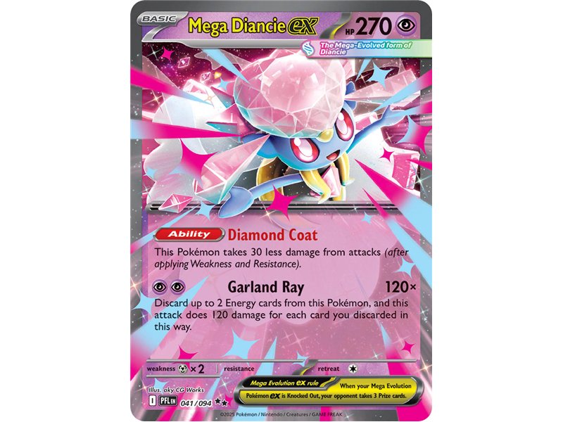 Mega Diancie ex (Double Rare)