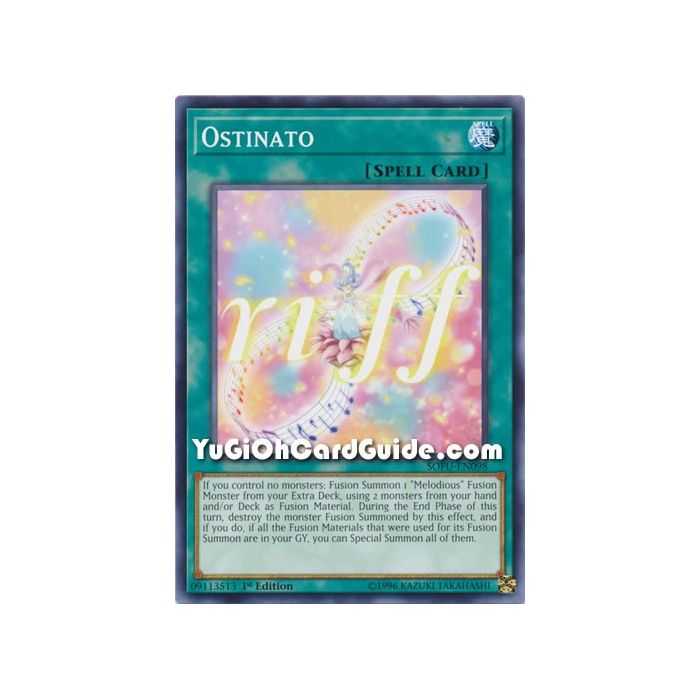 Ostinato (Common) – Soul Fusion | Carta YUGIOH en México
