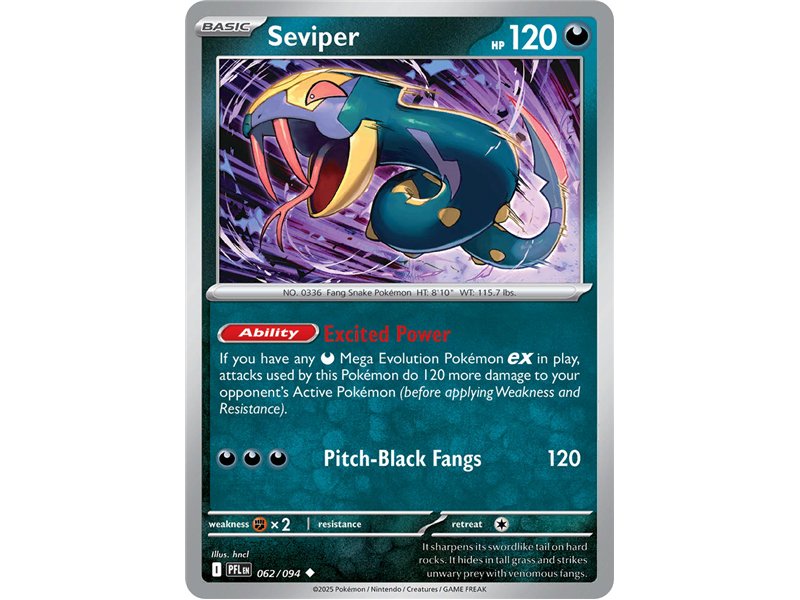 Seviper (Uncommon)