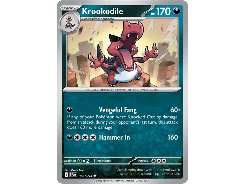 Krookodile (Uncommon)