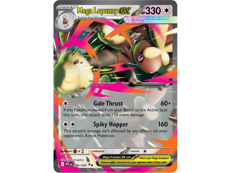 Mega Lopunny ex (Double Rare)